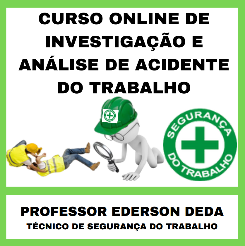 Curso Investigação de Acidente do Trabalho